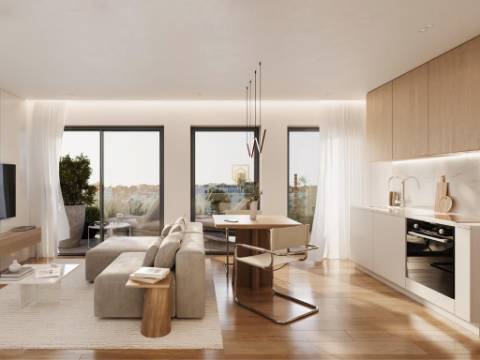 T1+1 de luxo em Matosinhos com 49 m2