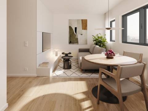 T1+1 de luxo em Matosinhos com 49 m2