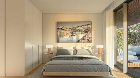 Apartamento T3 de luxo em Vila Nova de Gaia com terraço