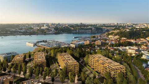 Apartamento T3 de luxo em Vila Nova de Gaia com terraço