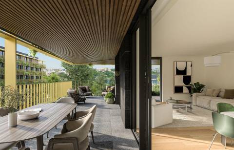 Apartamento T4 de luxo em Vila Nova de Gaia com terraço