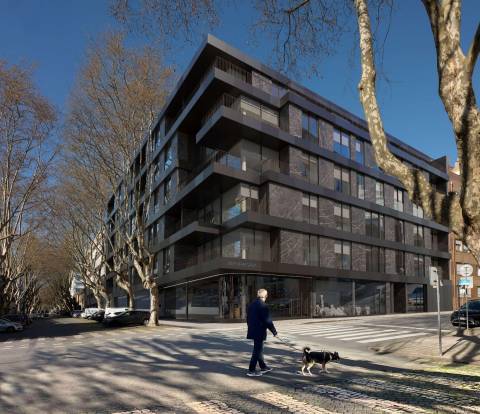 T3 com 122.53 m2 e varanda, em condomínio de luxo, Matosinhos Sul