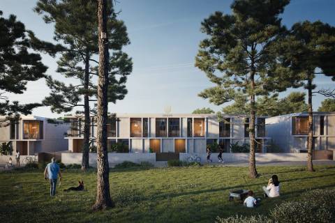 Moradia T3 exclusiva, com jardim privativo em Vila Nova de Gaia