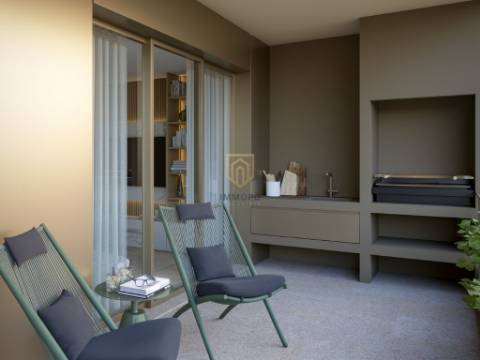 T2 com terraço  em empreendimento de luxo na Praia da Rocha, Algarve