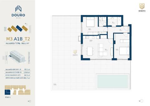 Apartamento T2 Venda em Santa Marinha e São Pedro da Afurada,Vila Nova de Gaia