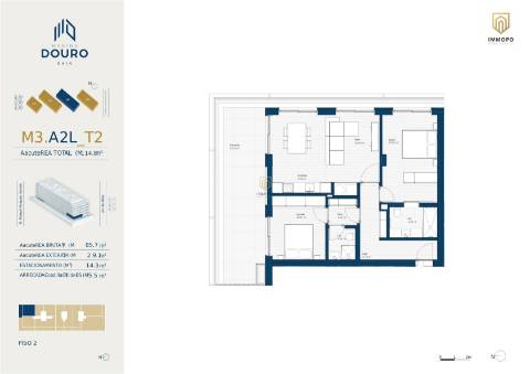 Apartamento T2 Venda em Santa Marinha e São Pedro da Afurada,Vila Nova de Gaia