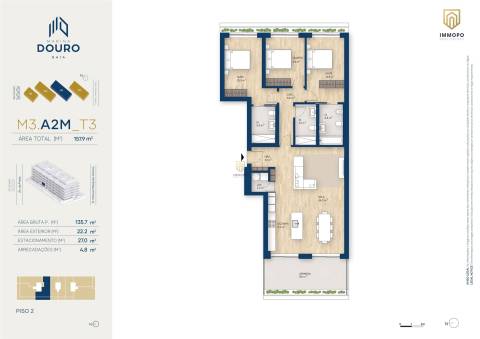 Apartamento T3 Venda em Santa Marinha e São Pedro da Afurada,Vila Nova de Gaia