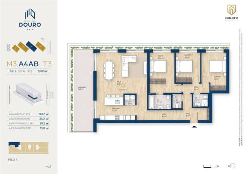 Apartamento T3 Venda em Santa Marinha e São Pedro da Afurada,Vila Nova de Gaia