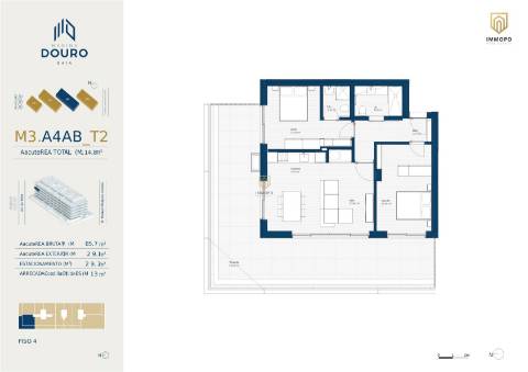 Apartamento T2 Venda em Santa Marinha e São Pedro da Afurada,Vila Nova de Gaia