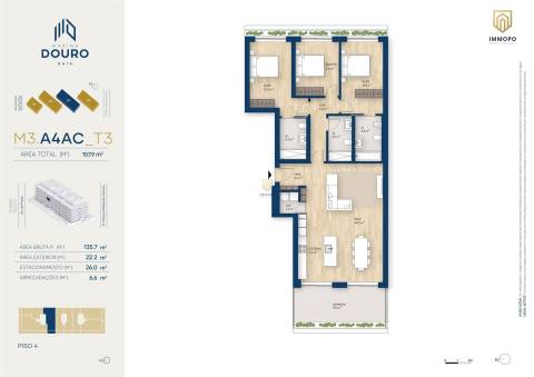 Apartamento T3 Venda em Santa Marinha e São Pedro da Afurada,Vila Nova de Gaia