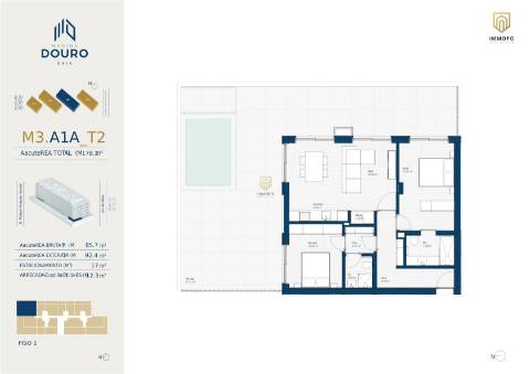 Apartamento T2 Venda em Santa Marinha e São Pedro da Afurada,Vila Nova de Gaia
