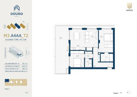 Apartamento T2 Venda em Santa Marinha e São Pedro da Afurada,Vila Nova de Gaia