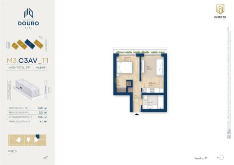Apartamento T1 Venda em Santa Marinha e São Pedro da Afurada,Vila Nova de Gaia