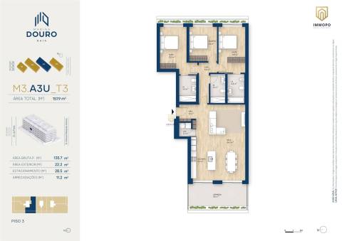 Apartamento T3 Venda em Santa Marinha e São Pedro da Afurada,Vila Nova de Gaia