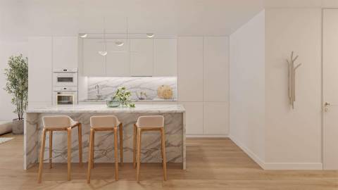 Apartamento T3,  de luxo, em Matosinhos Sul, para venda, Condomínio Brito Capelo 1023