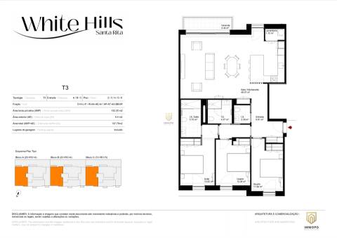 Apartamento T3 de luxo, com varanda em Ermesinde, para venda