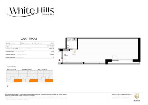 Loja com 67.5 m2, em Ermesinde, Santa Rita