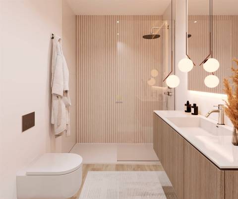 Apartamento T1 de luxo com varanda, em Ermesinde, para venda