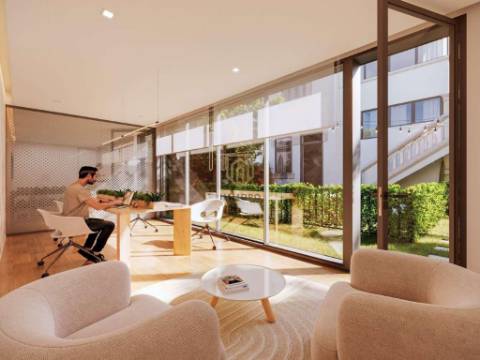 T0+1 de luxo em Matosinhos com 32 m2