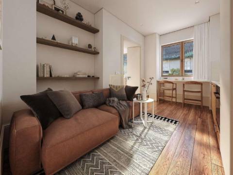 T0+1 de luxo em Matosinhos com 32 m2
