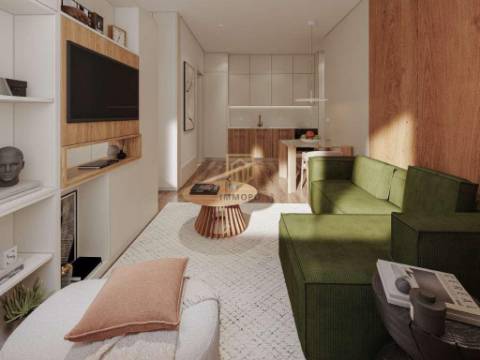 T0+1 de luxo em Matosinhos com 32 m2