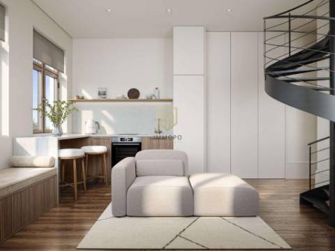 T0+1 de luxo em Matosinhos com 32 m2