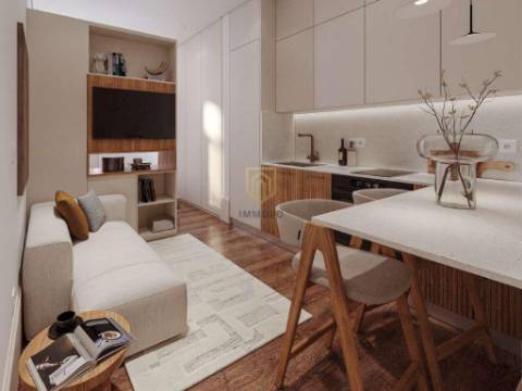 T0+1 de luxo em Matosinhos com 32 m2