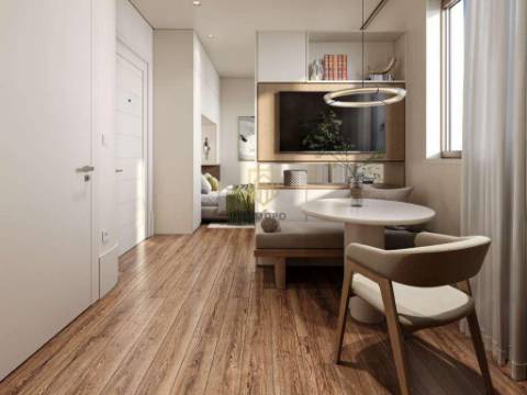 T0+1 de luxo em Matosinhos com 32 m2