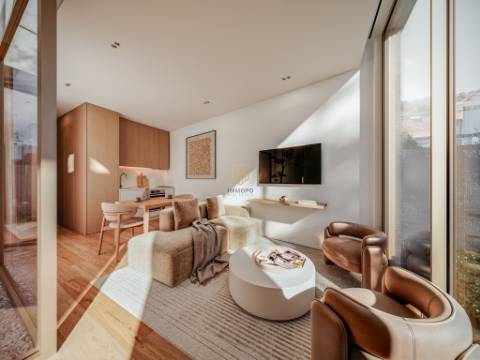Apartamento T0 de luxo em Matosinhos com 33m2