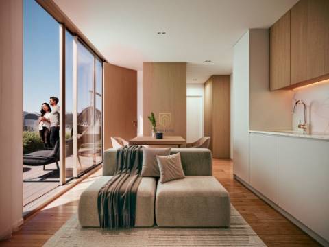 Apartamento T0 de luxo em Matosinhos com 33m2