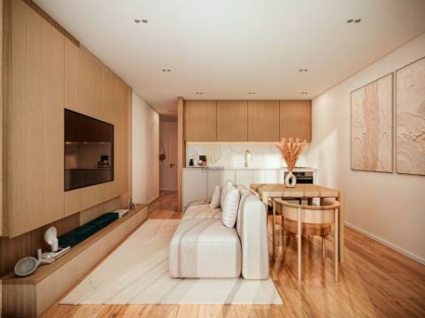Apartamento T0 de luxo em Matosinhos com 33m2