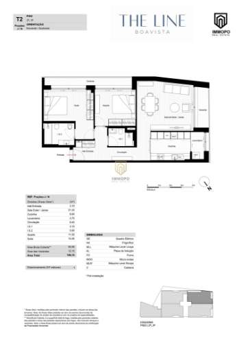 Apartamento T2 no Porto, Ramalde