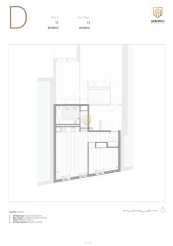 Apartamento T1 no centro do Porto para venda