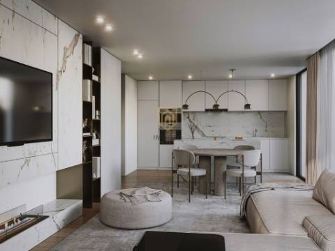 Apartamento T1+1 com varanda em Canidelo, Vila Nova de Gaia