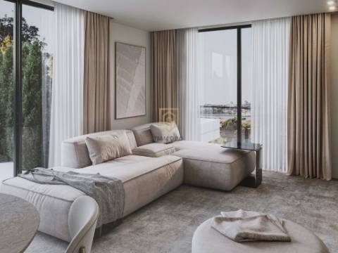 Apartamento T1+1 com varanda em Canidelo, Vila Nova de Gaia