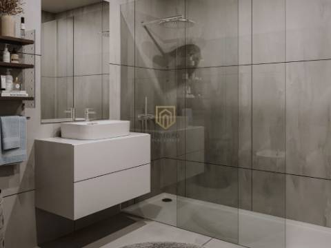 Apartamento T1+1 com varanda em Canidelo, Vila Nova de Gaia