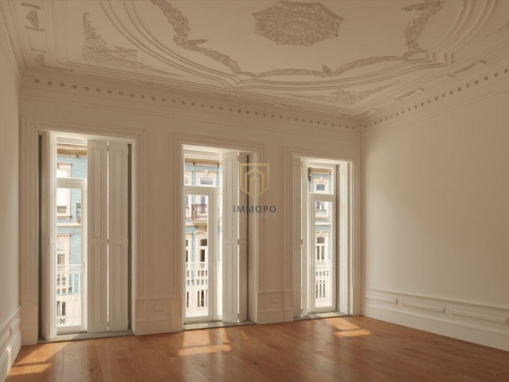 Apartamento T1 com jardim e varanda no centro do Porto