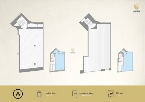 Espaço comercial no centro do Porto