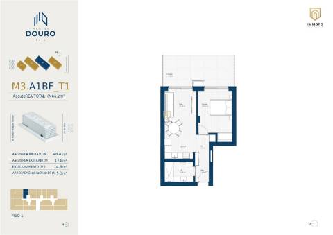 Apartamento T1 Venda em Santa Marinha e São Pedro da Afurada,Vila Nova de Gaia