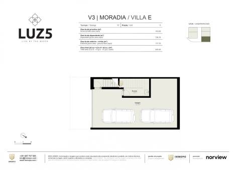 Moradia T3 com piscina privativa na Praia da Luz, Lagos, Algarve