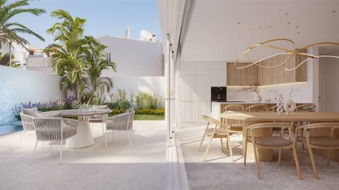 Moradia T3 com piscina privativa na Praia da Luz, Lagos, Algarve