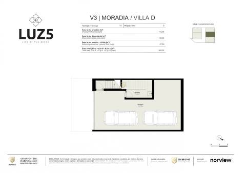 Moradia T3 com piscina privativa na Praia da Luz, Lagos, Algarve