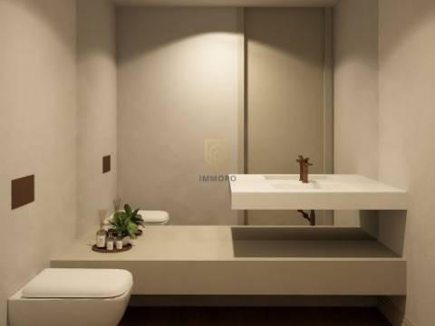 T1 em condomínio fechado de luxo, com varanda em Vila Nova de Gaia