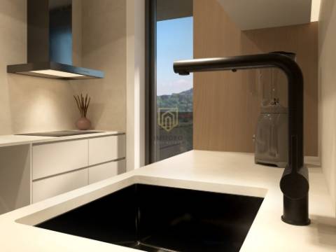 T2 Duplex em condomínio fechado de luxo, com varanda em Vila Nova de Gaia