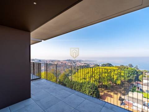 T3 Duplex  Novo, varanda panorâmica com vistas de Rio e Mar!