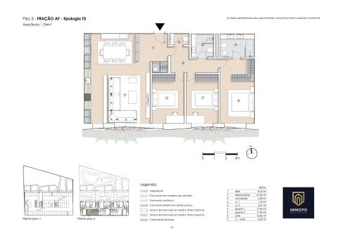 Apartamento T3 Novo Condº Fechado com Jardins, Parque Infantil, Junto ao Jardim de Arca D Água!