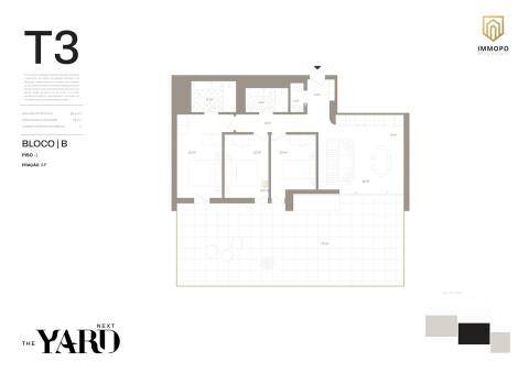 T3 Novo Condº reservado junto a Marina da Afurada com vistas privilegiadas!