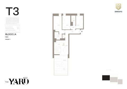 T3 Novo Condº reservado junto a Marina da Afurada com vistas privilegiadas!