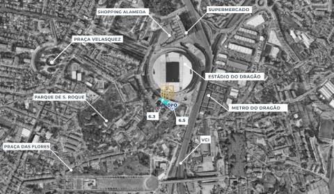 Apartamento T2 novo , com garagem e varanda