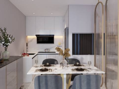 Apartamento T2 novo , com garagem e varanda